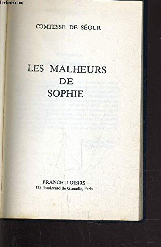 Les malheurs de Sophie