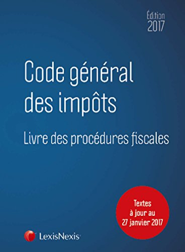 Code général des impôts : livre des procédures fiscales