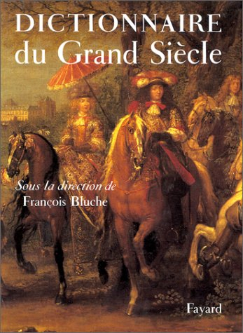 dictionnaire du grand siècle