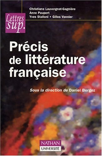 Précis de littérature française