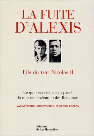 La fuite d'Alexis, fils du tsar Nicolas II