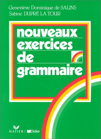 Nouveaux exercices de grammaire