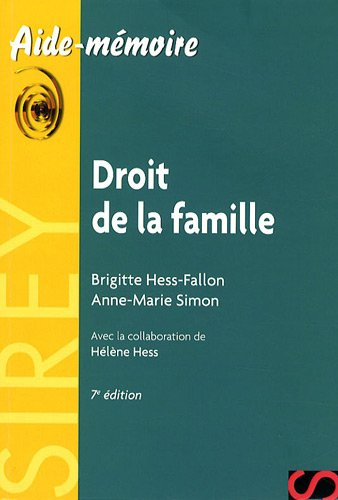 Droit de la famille