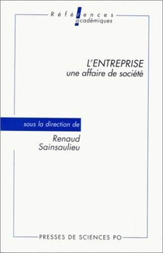 L'entreprise, une affaire de société