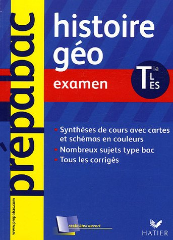 Histoire-géographie terminales L, ES : examen
