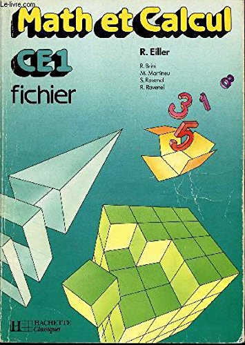 Math et calcul : CE1, fichier