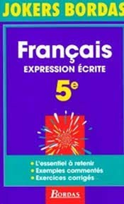Français, expression écrite 5e