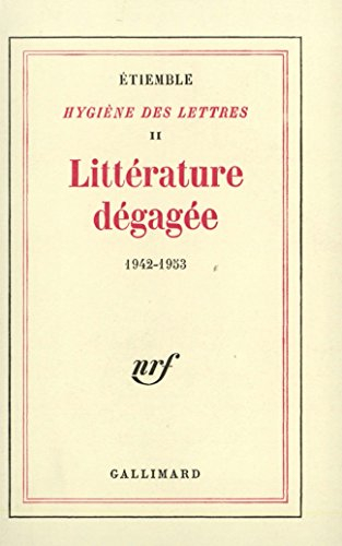 littérature dégagée, 1942-1953