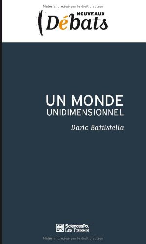 Un monde unidimensionnel