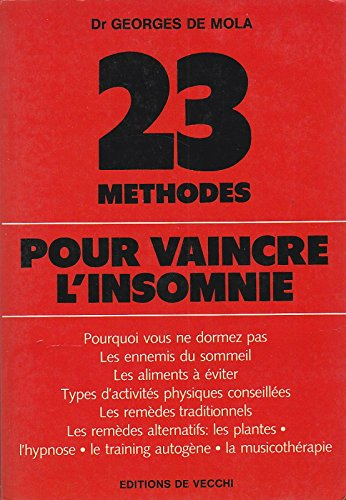 23 méthodes pour vaincre l'insomnie