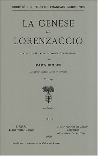 genèse de lorenzaccio