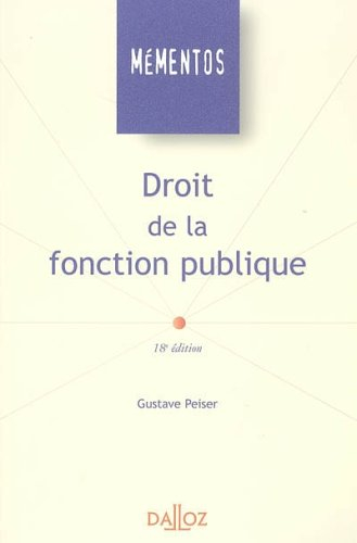 Droit de la fonction publique