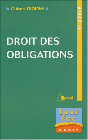Droit des obligations : 1er cycle