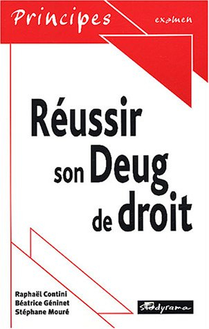Réussir son Deug de droit