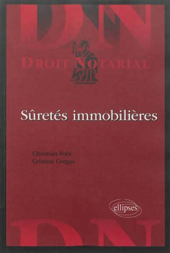 Sûretés immobilières