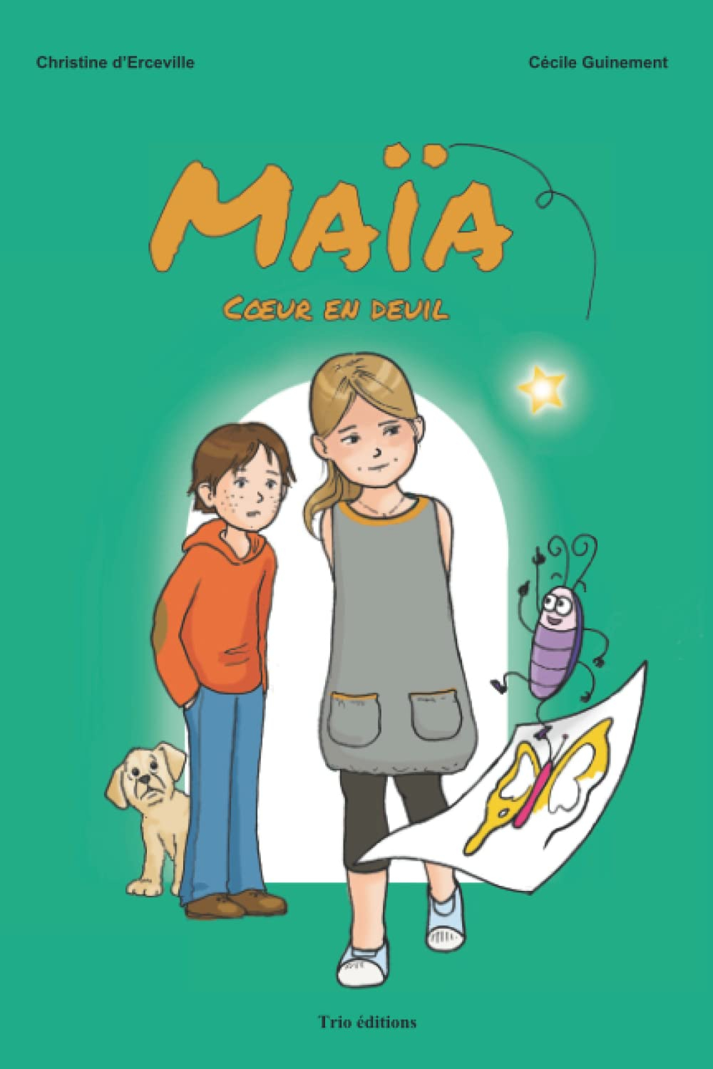 Maïa, cœur en deuil – Une BD pour parler de la mort aux enfants: Maïa, cœur en deuil est un livre ma