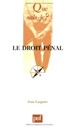 Le droit pénal