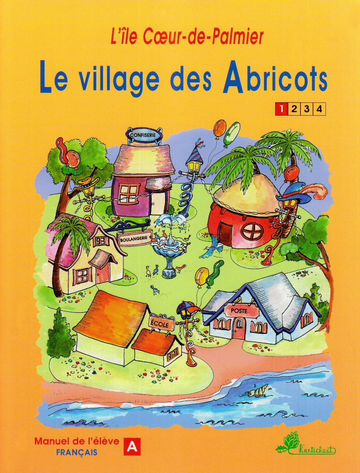 L'Ile-coeur-de-palmier - L'Artichaut : Lecture, CP (coffret de 4 volumes)