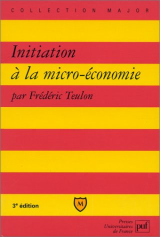 initiation à la micro-économie