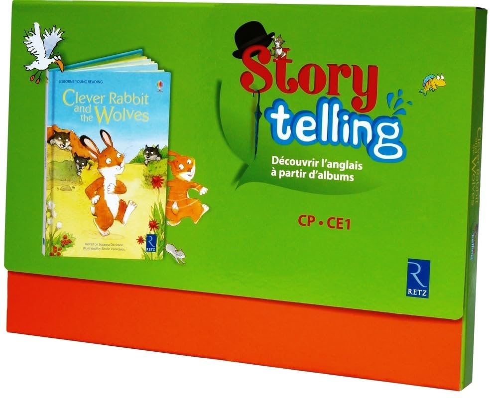 Clever Rabitt and the Wolves : découvrir l'anglais à partir d'albums : CP, CE1