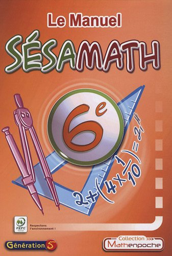 Le manuel Sésamath 6e