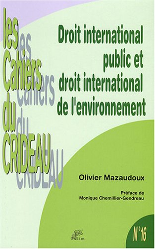 Droit international public et droit international de l'environnement