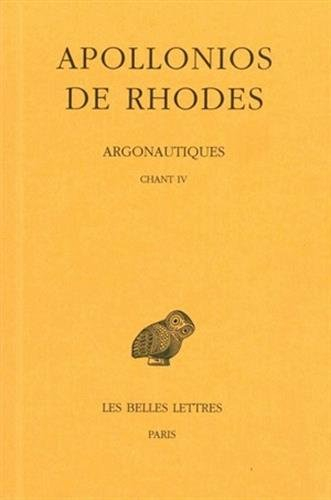 Argonautiques. Vol. 3. Chant IV