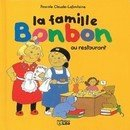 La famille Bonbon au restaurant