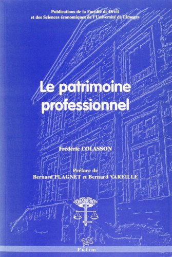 Le patrimoine professionnel