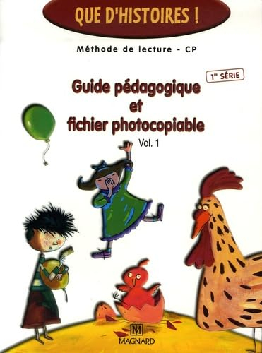 Méthode de lecture CP Guide pédagogique et Fichier photocopiable 1e Série: Pack en 2 volumes