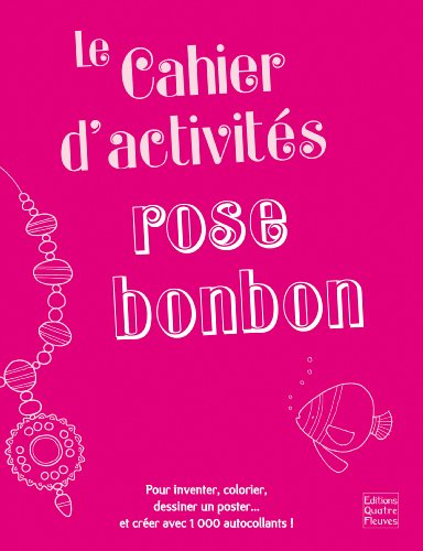 le cahier d'activités rose bonbon