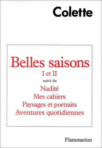 Belles saisons. Nudité. Mes cahiers