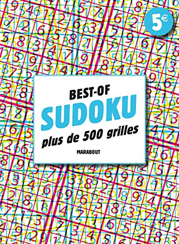 Best-of sudoku : plus de 500 grilles