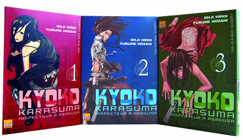 Kyôko Karasuma, inspecteur à Asakusa : pack découverte tomes 1, 2 et 3