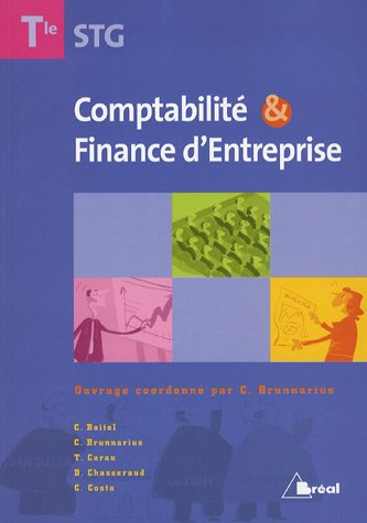 Comptabilité et finance d'entreprise, terminale STG