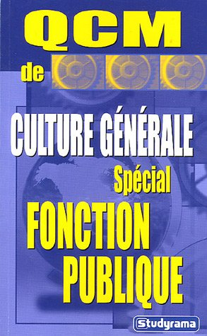 QCM de culture générale, spécial fonction publique