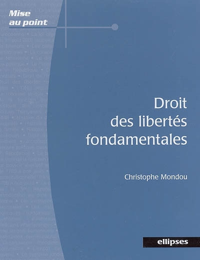 Droit des libertés fondamentales