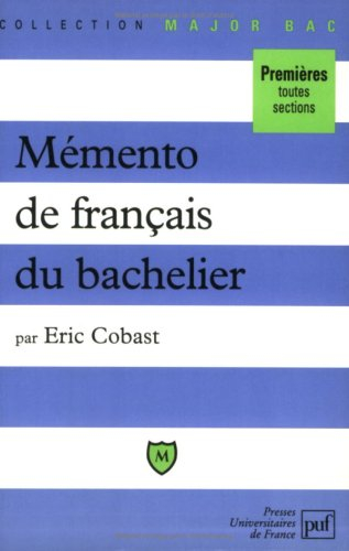 Mémento de français du bachelier