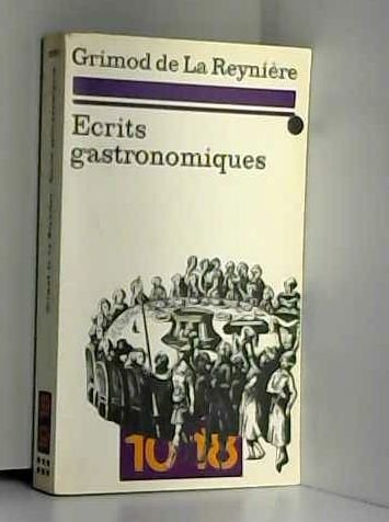 Ecrits gastronomiques