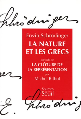 La nature et les Grecs. La clôture de la représentation