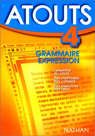 Grammaire, expression 4e