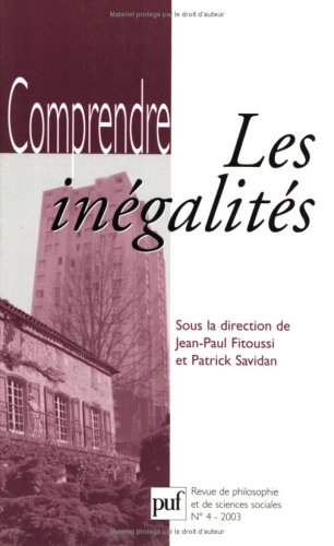 Comprendre, n° 4 (2003). Les inégalités