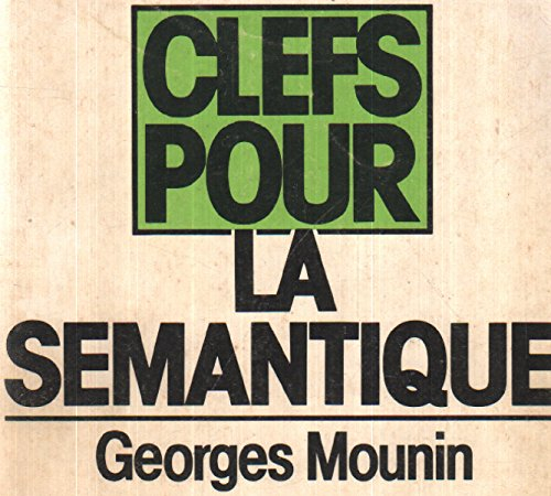 clefs pour la sémantique