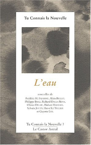 tu connais la nouvelle ? l'eau