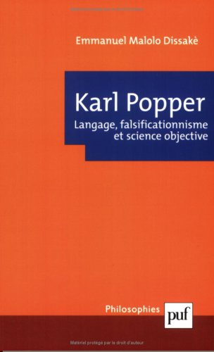 Karl Popper : langage, falsificationnisme et science objective