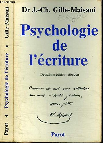 psychologie de l'écriture