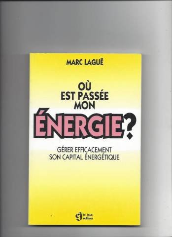 où est passé mon énergie ?