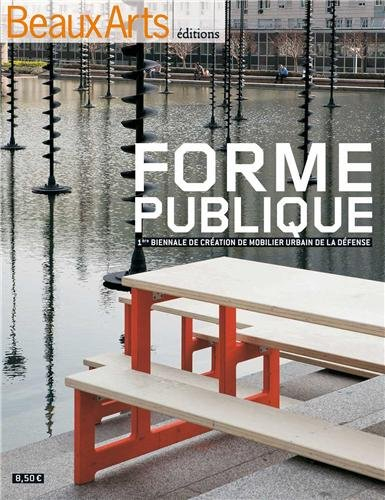 Forme publique : 1re Biennale de création de mobilier urbain de La Défense