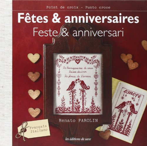 Fêtes & anniversaires : point de croix. Feste & anniversari : punto croce