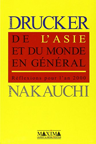 De l'Asie et du monde en général : réflexions pour l'an 2000